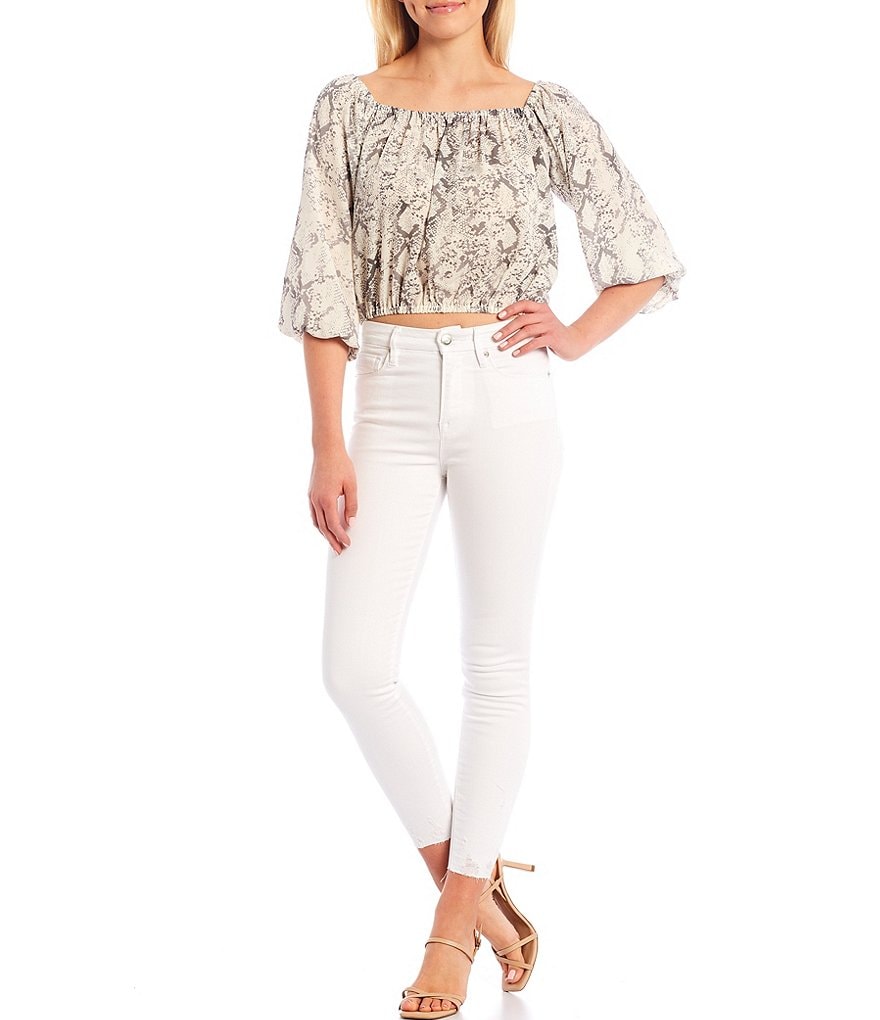 Hudson Jeans Nico Midrise Straight Crop Jean