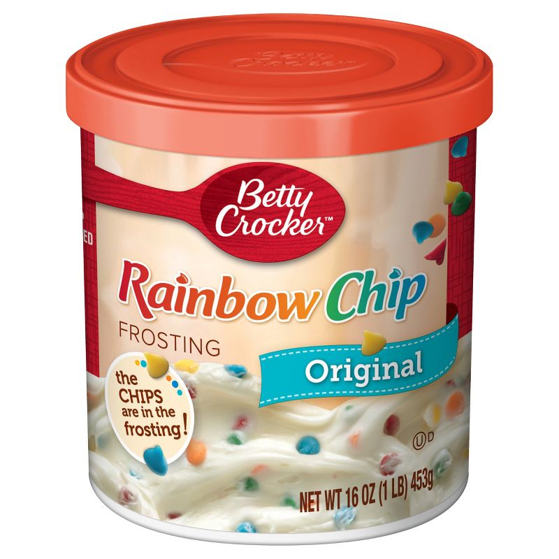 Betty Crocker Rainbow Chip Frosting - 16oz