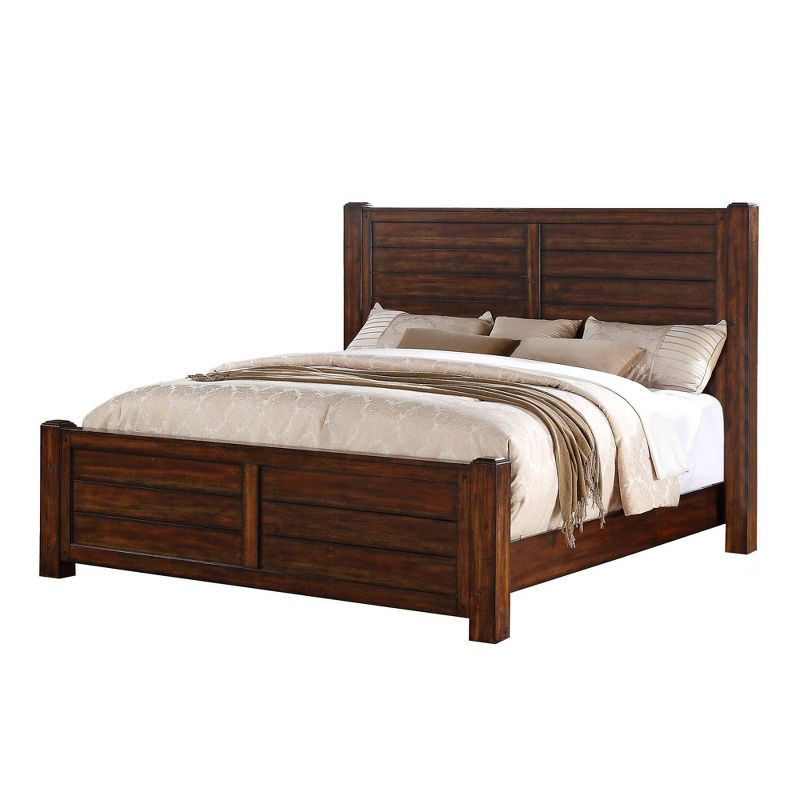 4pc Twin Radiance Platform Bed Bundle Natural Maple/White - Nexera - Nexera