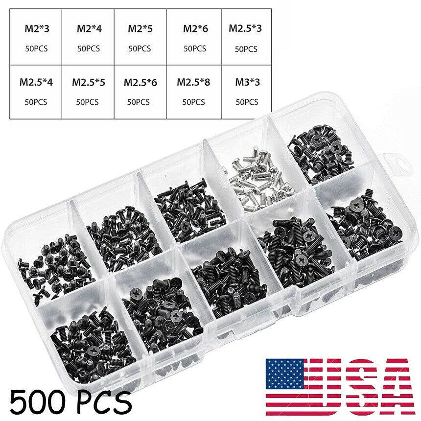 500PCS Laptop Computer Screws Set for      Notebook