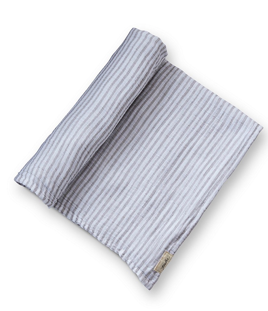 Pehr Baby Stripes Away Organic Cotton Swaddle Blanket