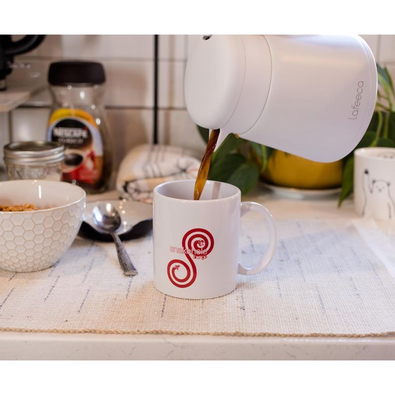 Surreal Entertainment Parks and Recreation Snakehole Lounge Ceramic Mug | Holds 11 Ounces