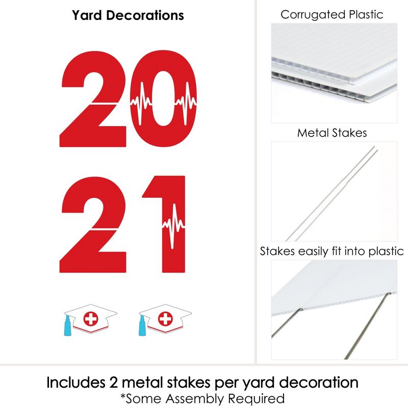 Big Dot of Happiness Gold Glitter 2021 Party Straws - No-Mess Real Gold Glitter Cut-Out Numbers & Decorative Graduation Paper Straws - Set of 24