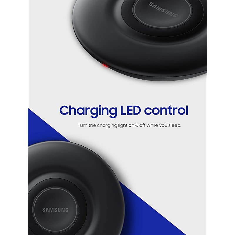 Qi Certified Fast Charge Wireless Charger Pad (2019 Edition) with Cooling Fan for Galaxy Phones, Watches and Apple Iphone Devices - US Version