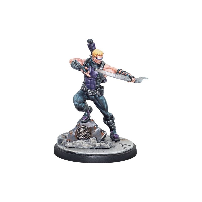 Marvel Crisis Protocol Miniatures Game: Hawkeye and Black Widow Character Pack