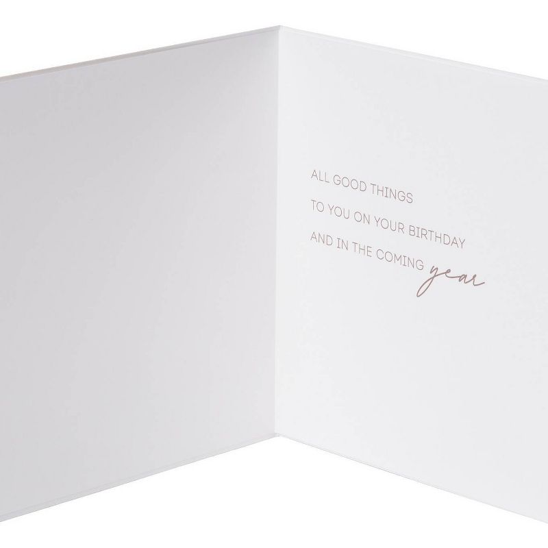 Panel Patterning Happy Birthday Card - PAPYRUS