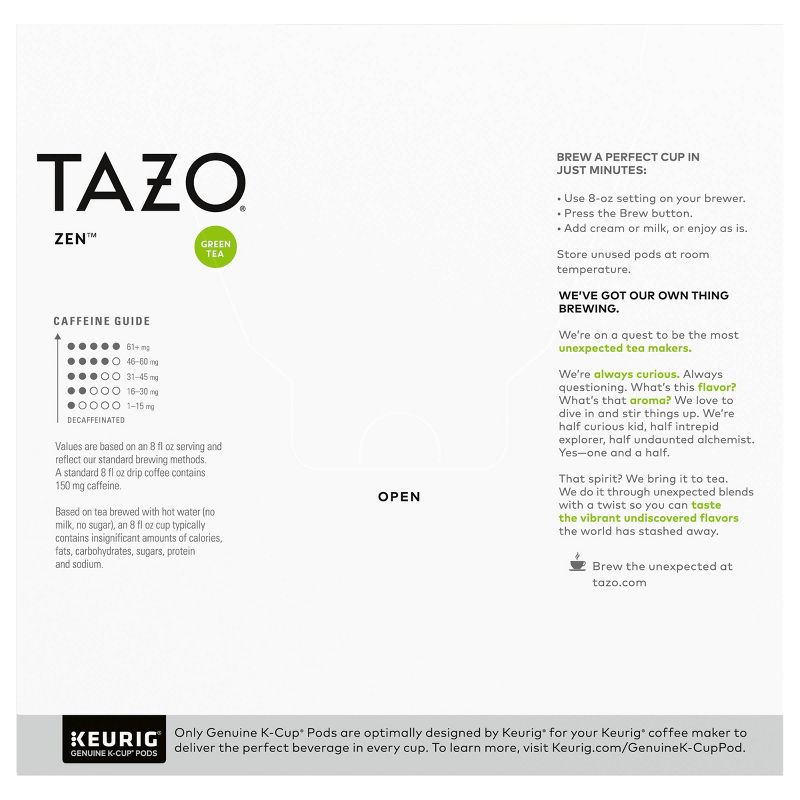 Tazo Zen Tea - Keurig K-Cup Pods - 16ct