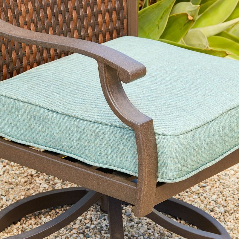 7pc Rhone Valley Dining Teal - Royal Garden