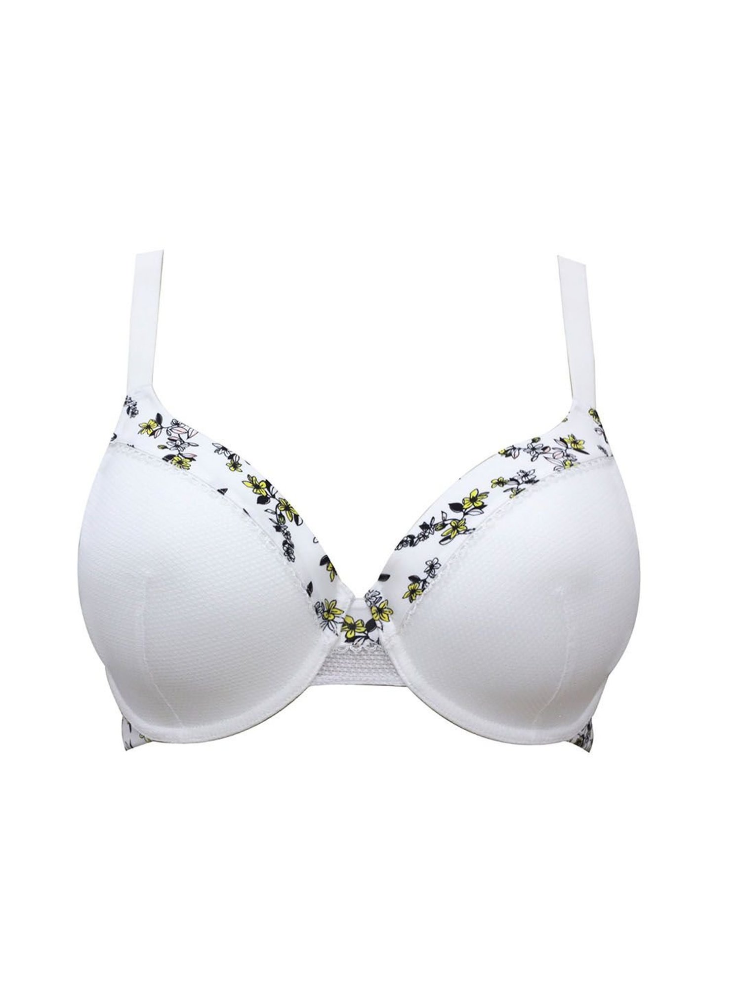 PARFAIT Pearl White Under Wired Padded T-Shirt Bra