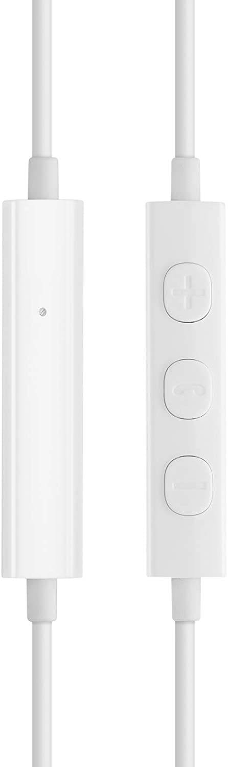 Edifier P295 Earbuds w/Mic - White - Ergonomic