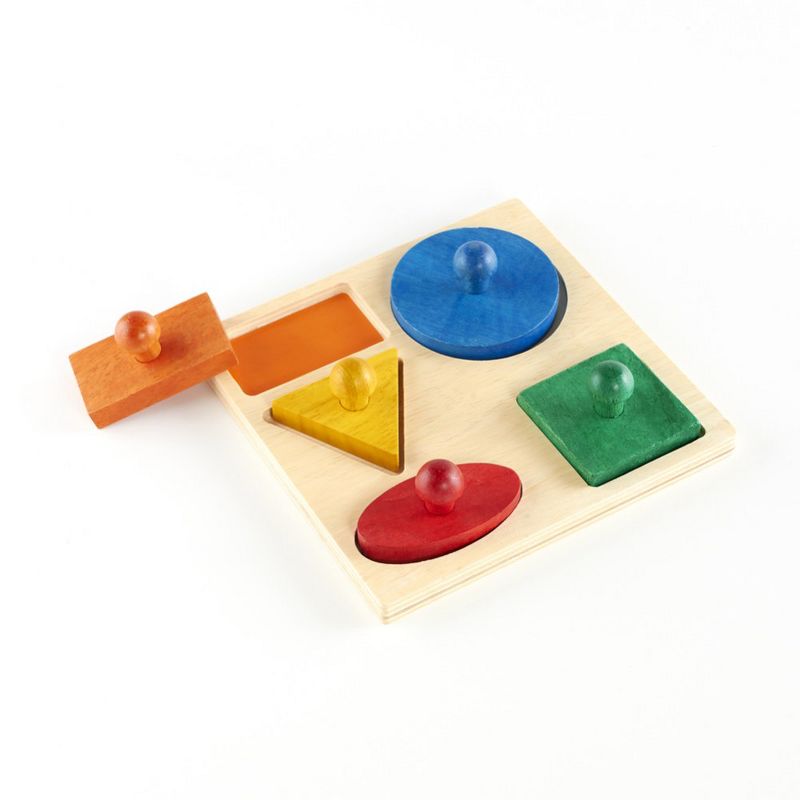 Guidecraft Geometric Puzzle Board
