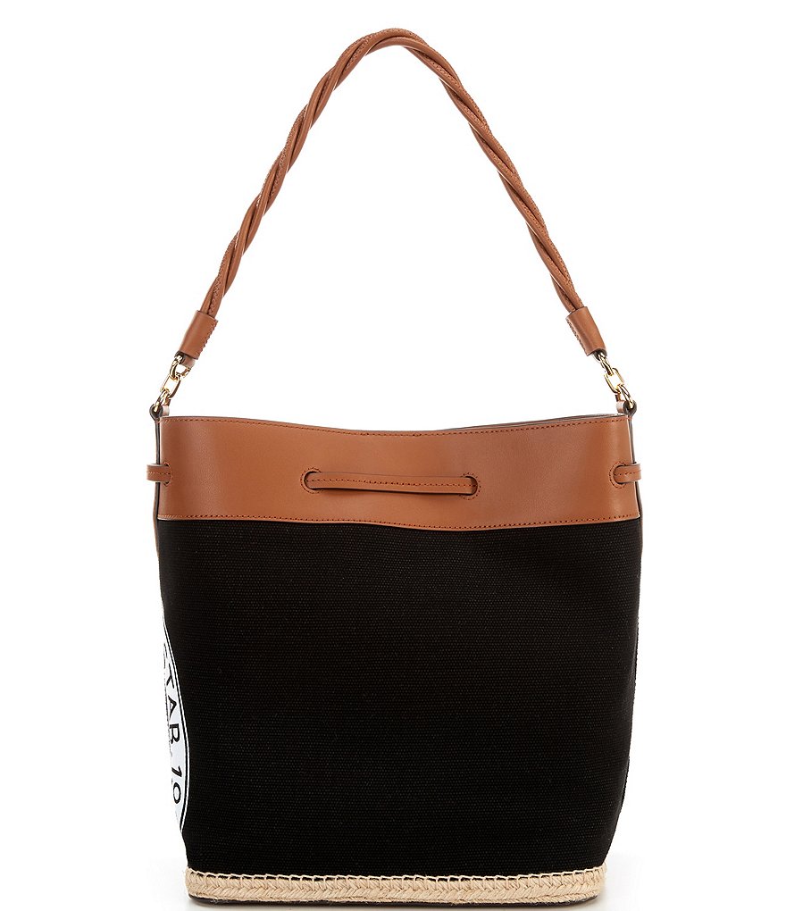 COACH Colorblock Leather Willow Bucket Bag