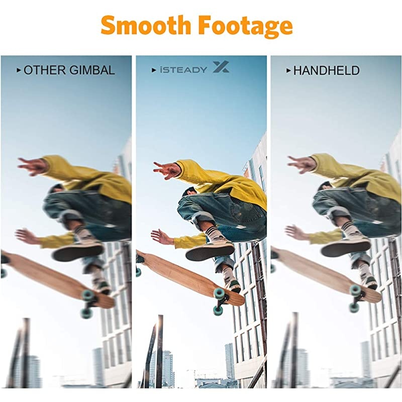 3Axis Gimbal Stabilizer for Smartphone05lbs Lightweight Foldable Phone Gimbal wAuto Inception DollyZoom Timelapse Handheld Gimbal for iPhone 11 pro max11Xs MaxSamsung  iSteady X