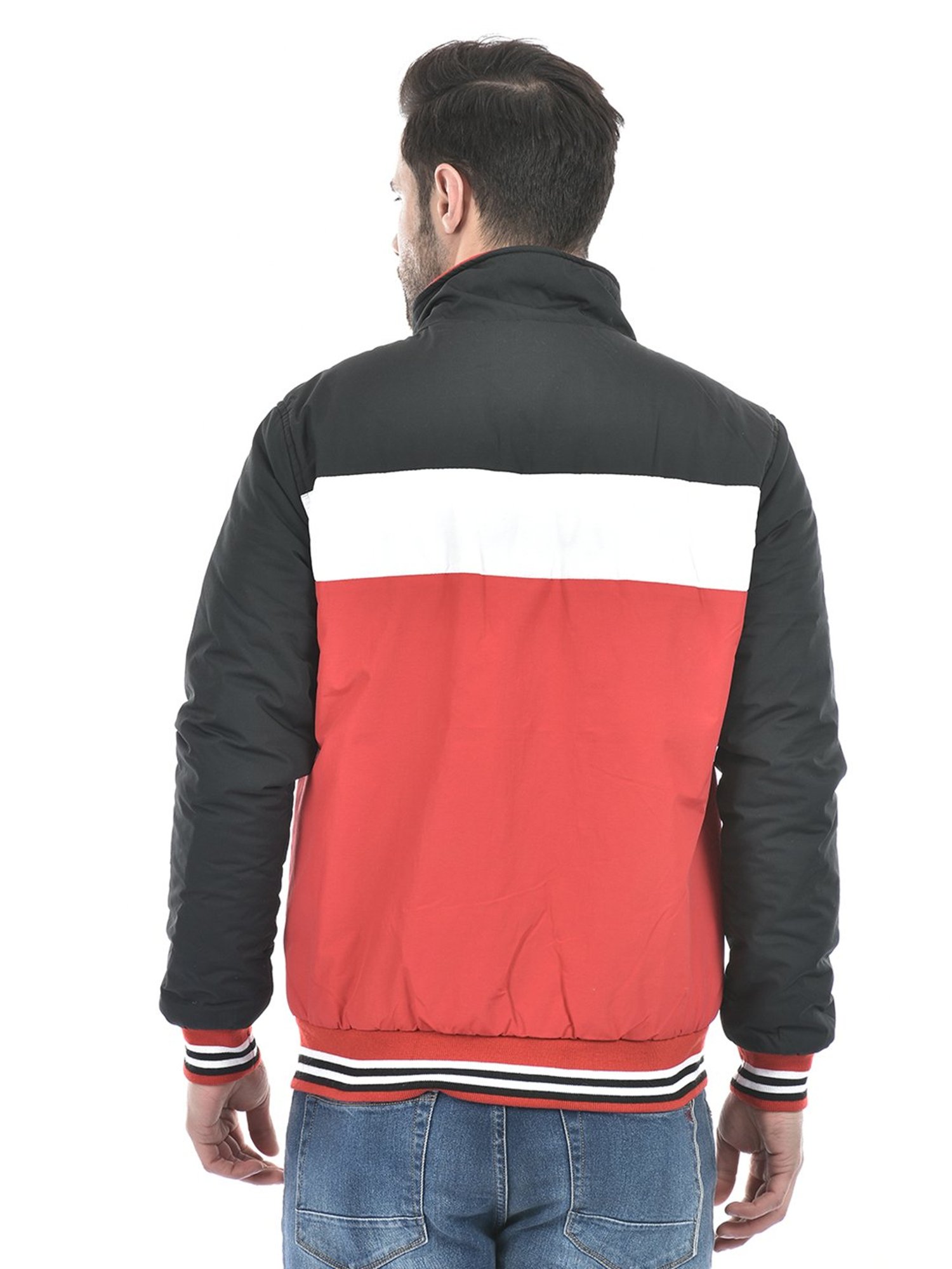 Lawman Pg3 Multicolor Regular Fit Printed Cotton Reversible Jacket