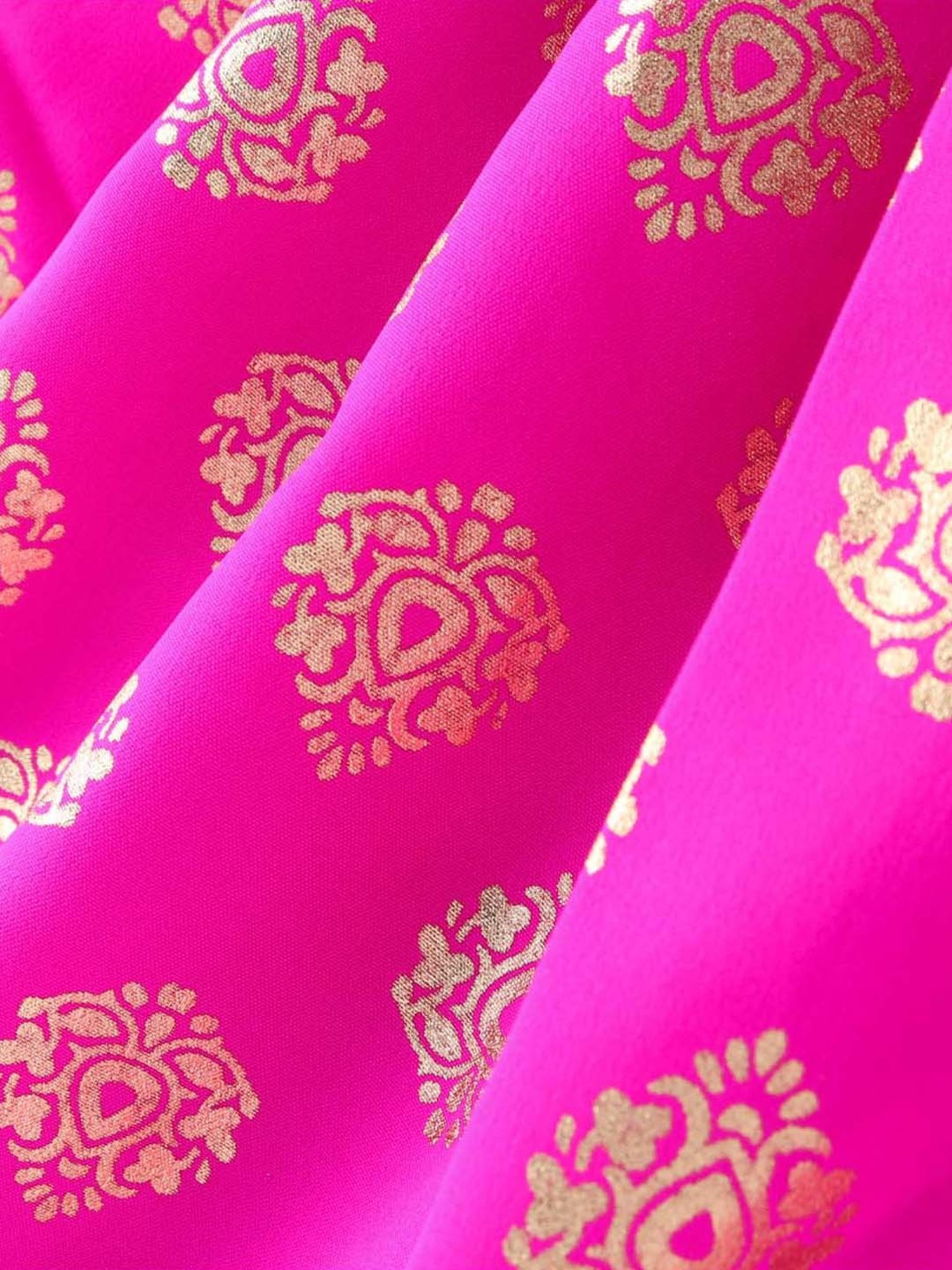 TWISHA Kids Blue & Pink Embroidered Top Set