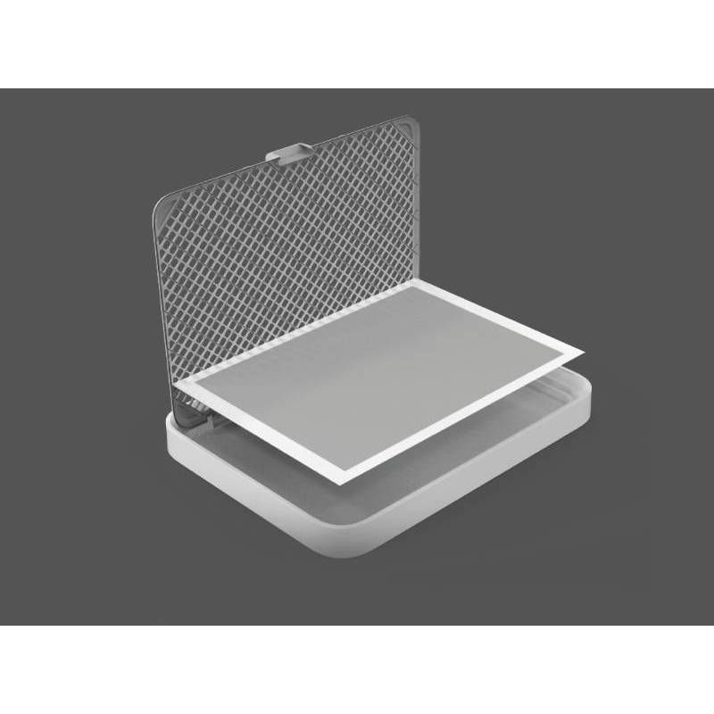 PawPail PawBag Pet Waste Plastic Poop Bags for Large Dogs (150 Count) with Odor Prevention Activated Carbon Air Filter for Pet Waste Station