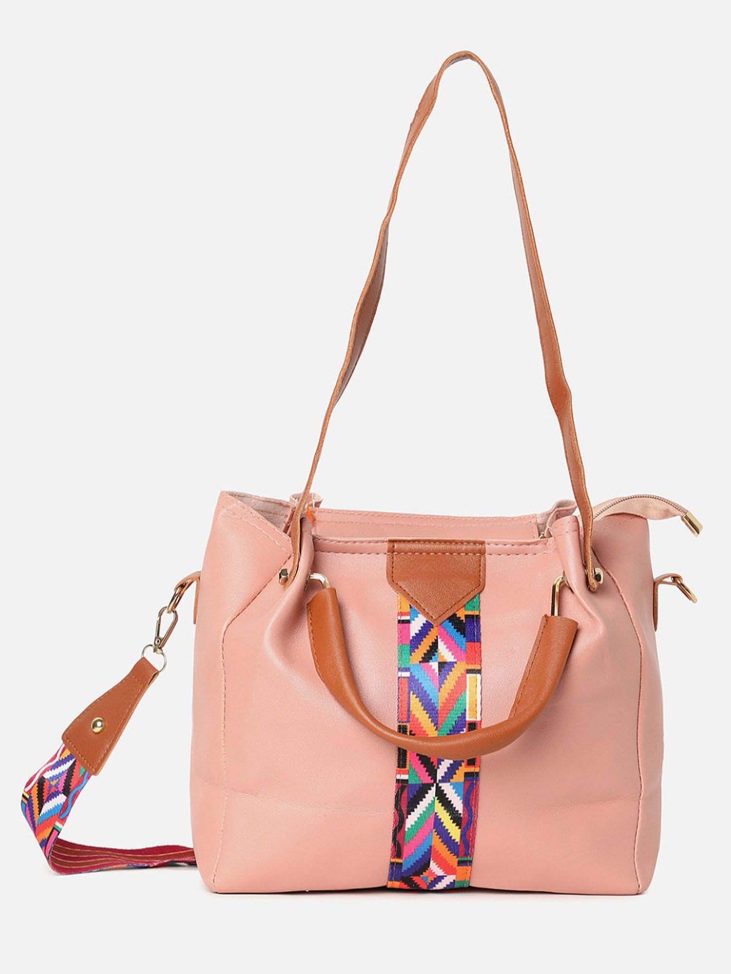 HauteSauce Orange Medium Handheld Handbag Combo Set