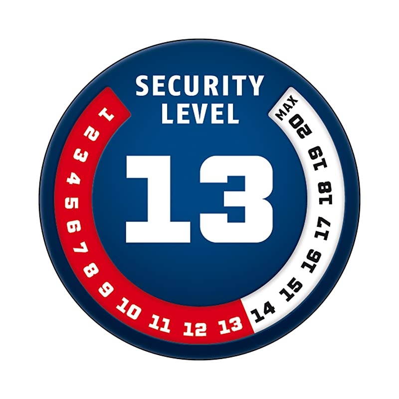 Detecto 7000 RS1 pixel yellow Motorcycle brake disc lock 3D Position Detection Security level 13