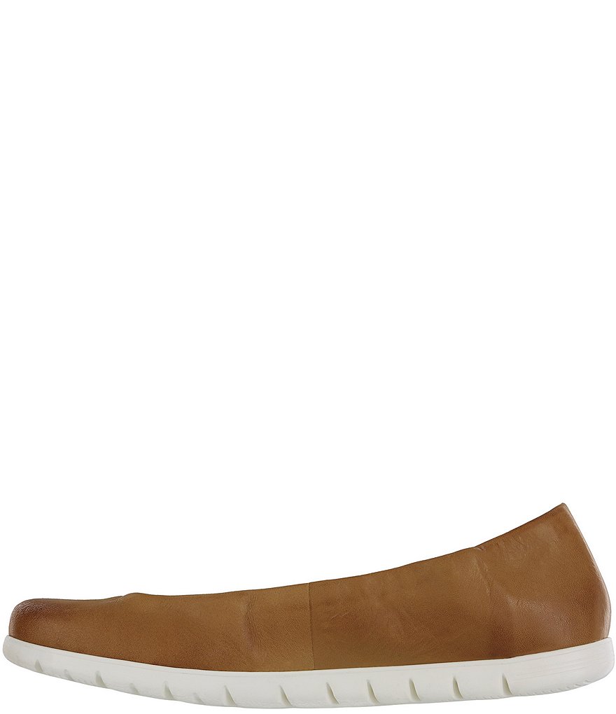 SAS Radiant Leather Ballerina Slip-Ons