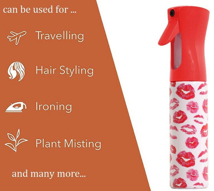 Delta 10oz/300ml White Refillable Spray Mister, Watering, Hair Care, Gardening