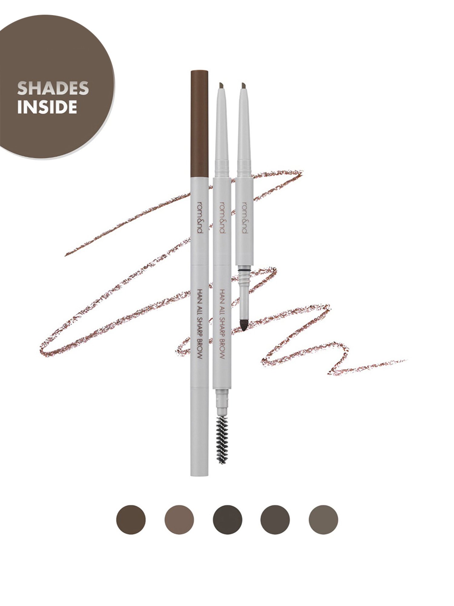 Rom&nd Han All Sharp Brow W2 Mild Woody - 0.24 gm