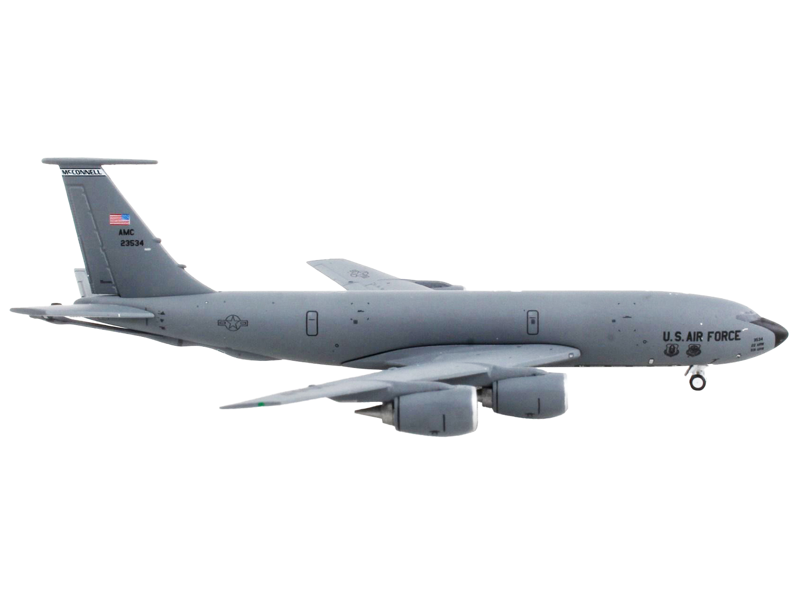Boeing KC-135 Stratotanker Tanker Aircraft "459th ARW 756th ARS Andrews Air Force Base" United States Air Force "Gemini 200" Series 1/200 Diecast Model Airplane by GeminiJets