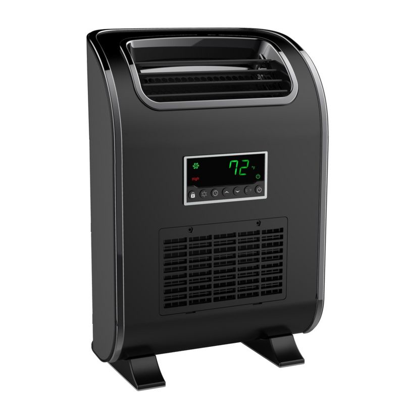 Lifesmart HT1153L Slimline Wall Huggable 1500 Watt Infrared Quartz Single Room Space Heater