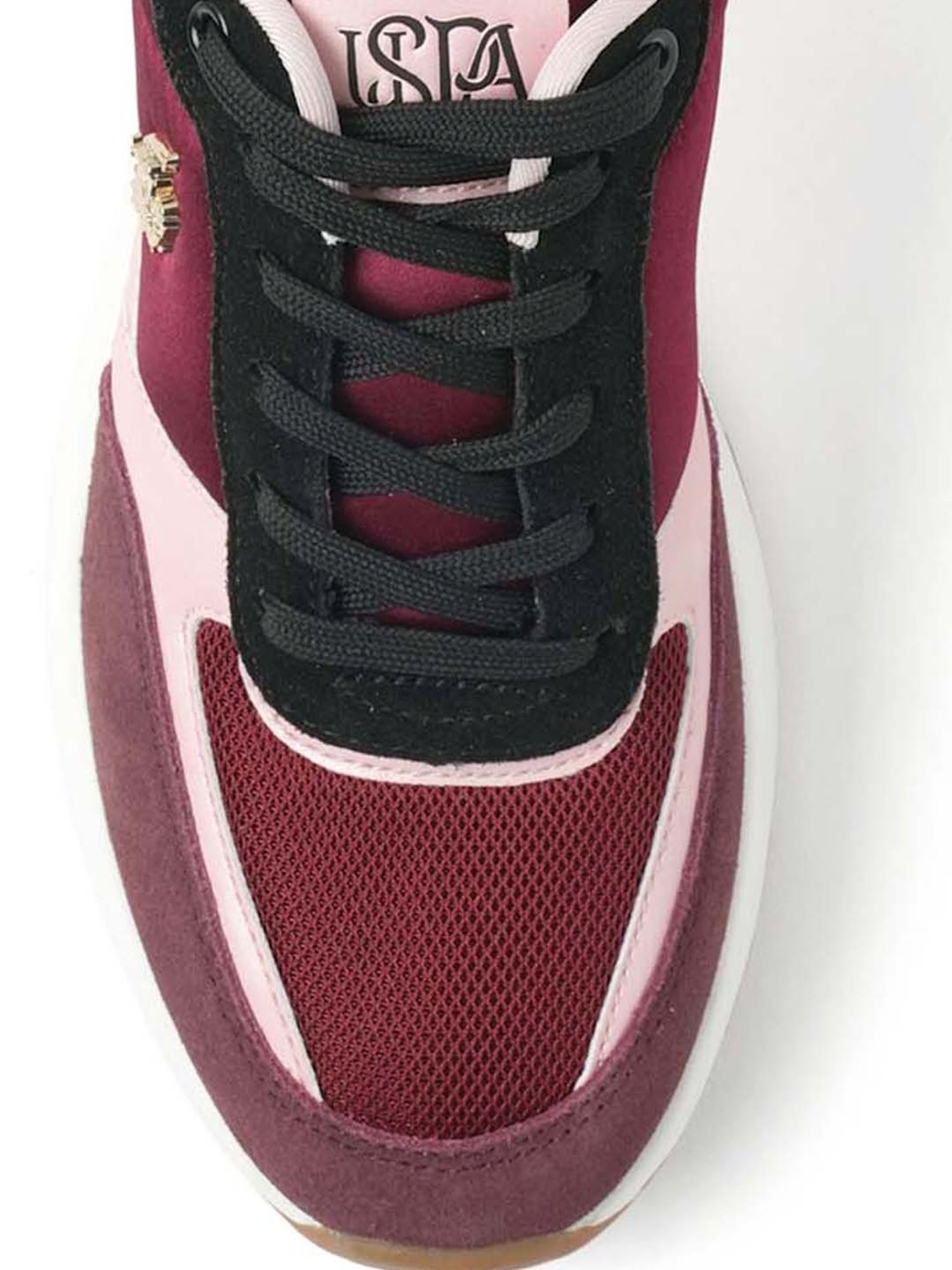 U.S. Polo Assn. Women's Maroon Running Shoes
