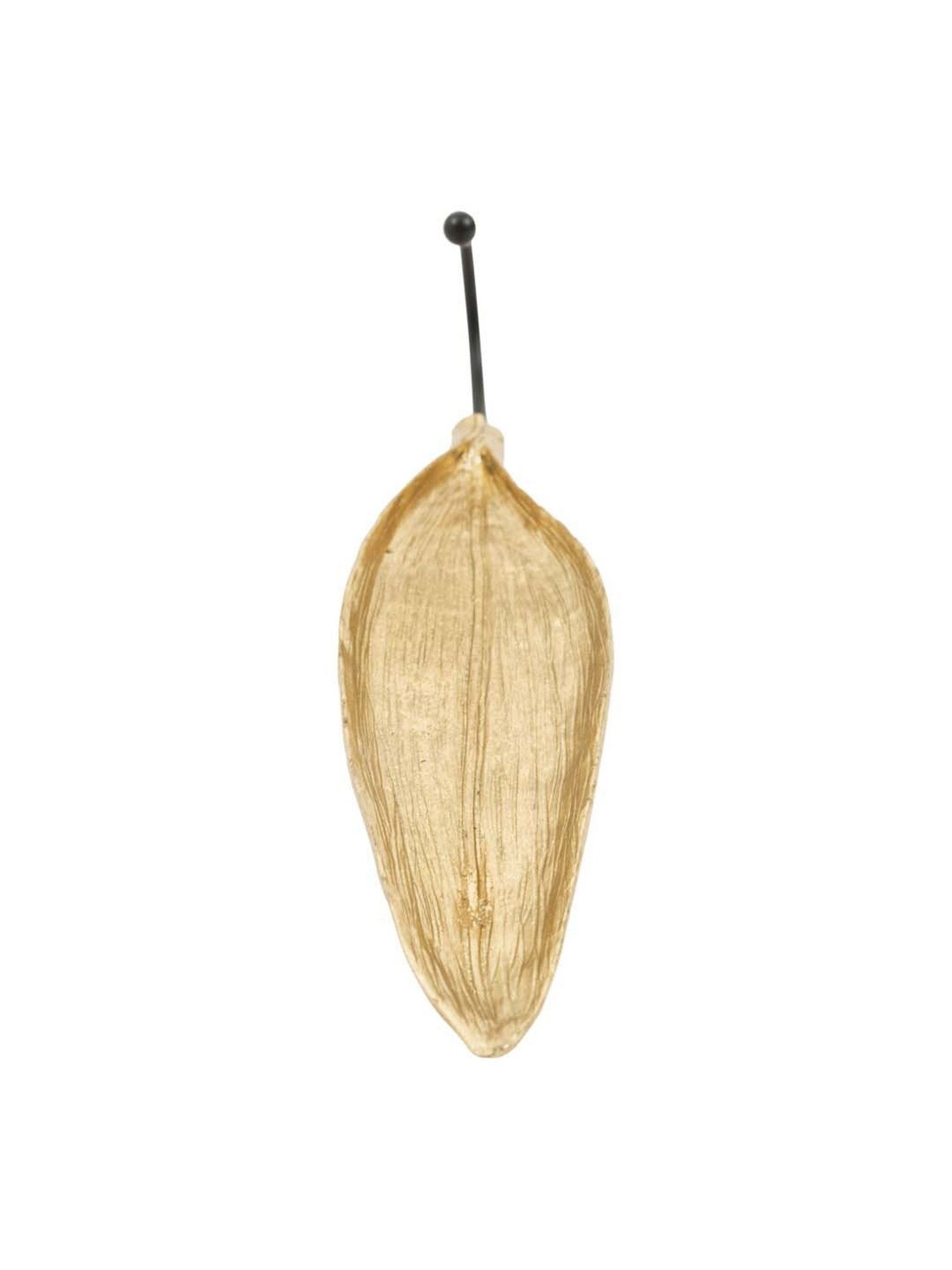 Chumbak Hooked on Fashion Golden Decorative Wall Plate - Set of 1