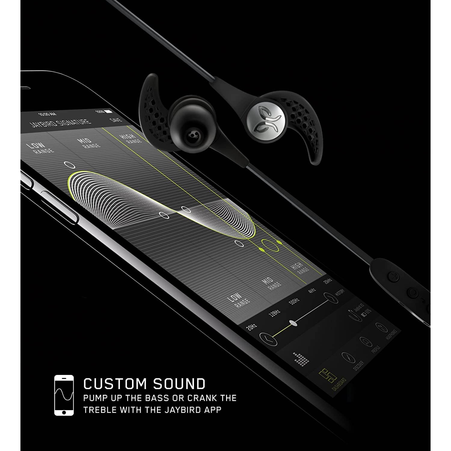 Jaybird X3 in-Ear Wireless Bluetooth Sports Headphones &ndash; Sweat-Proof &ndash; Universal Fit &ndash; 8 Hours Battery Life &ndash; Sparta