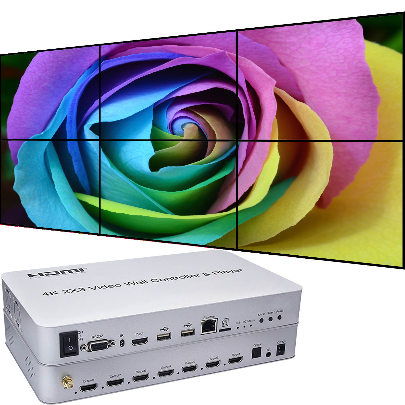 NEC UN551S 55" Full HD S-IPS Video Wall Display with Ultra-Narrow Bezel