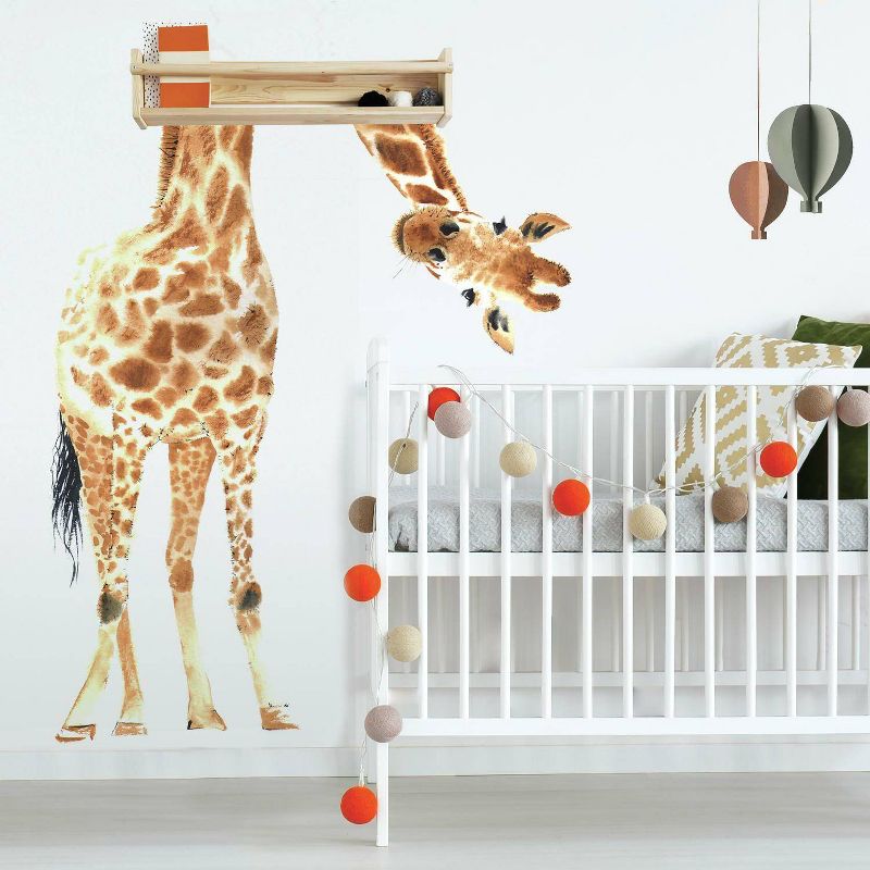 RoomMates Giraffe Peel and Stick Giant Wall Decal
