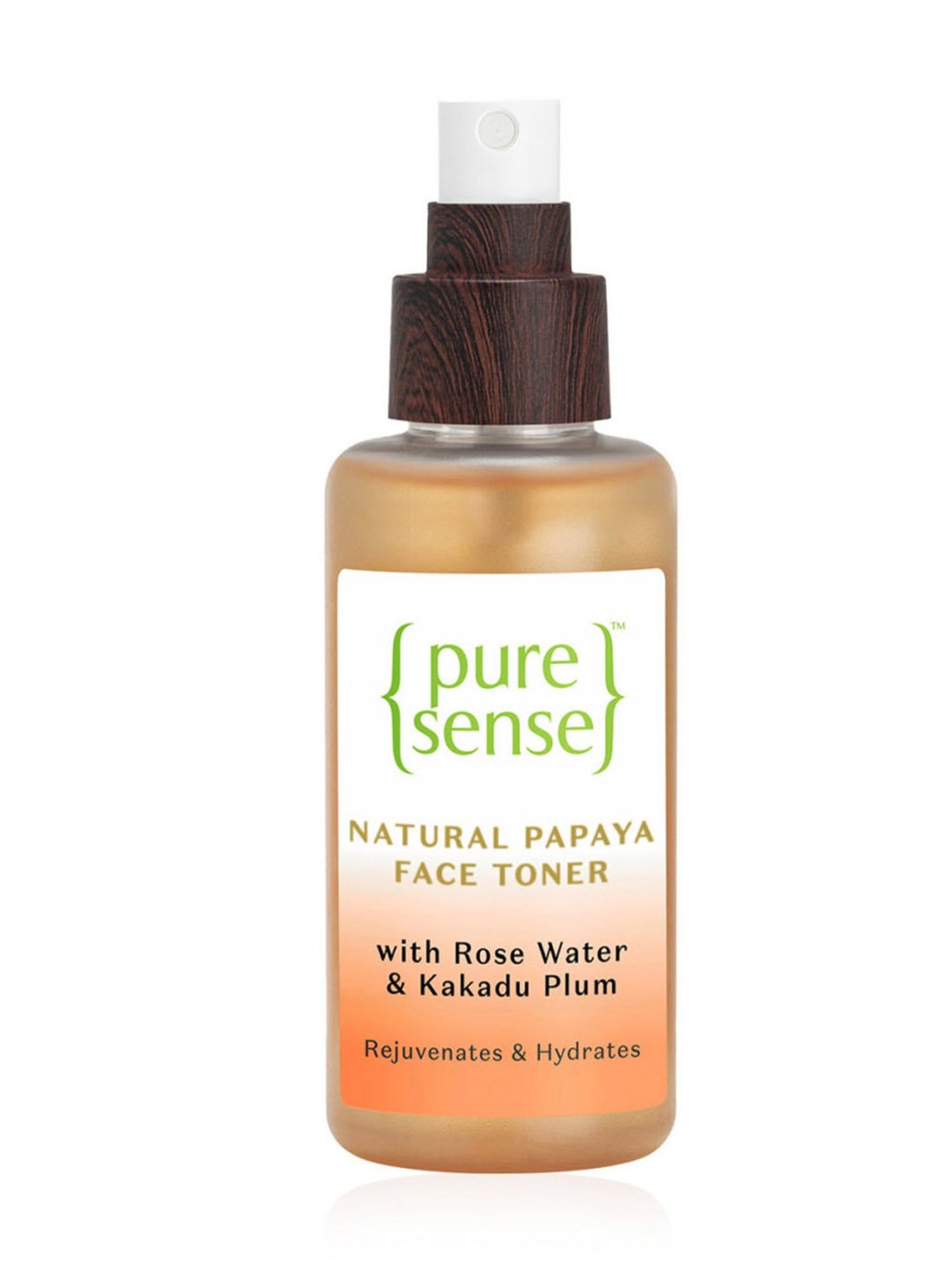 Pure Sense Natural Papaya Face Toner with Rose Water & Kakadu Plum - 100 ml