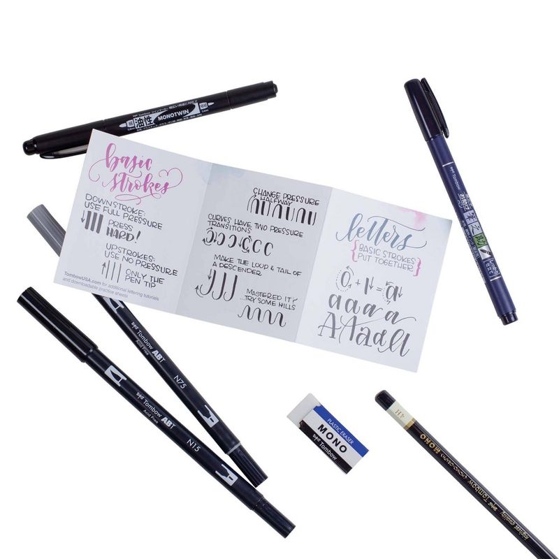6pc Beginner Lettering Set - Tombow