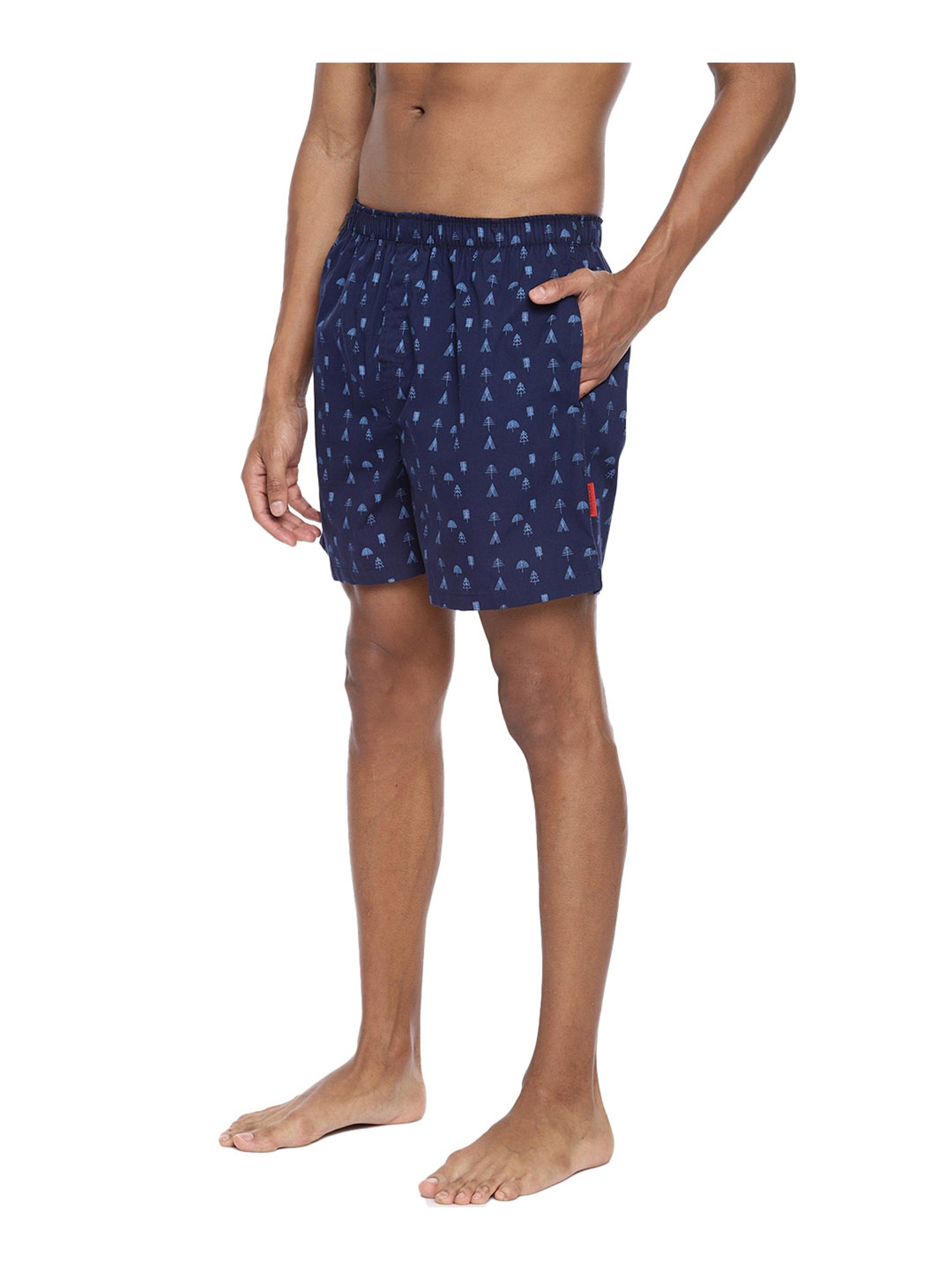 Fruit of the loom Blue Printed Boxers