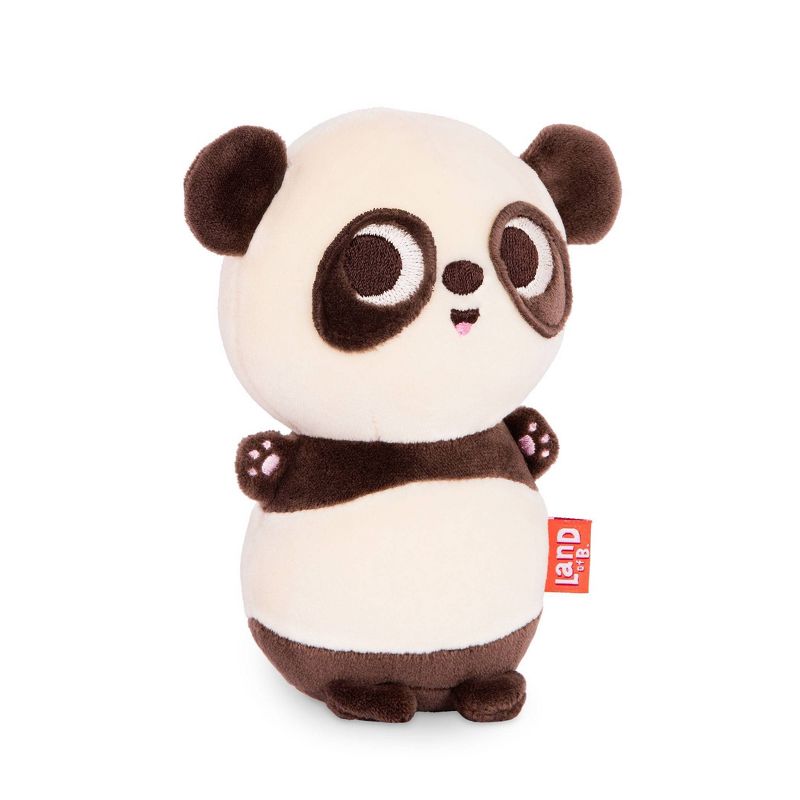 Land of B. Scented Plush Panda - Happy Snackies Strawberry Please Cake