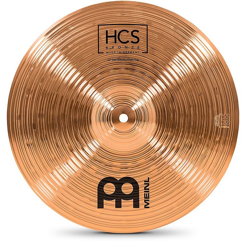 Meinl HCS Bronze Soundwave Hi-Hat Cymbals 14 in.