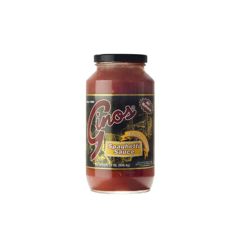 Gino's Chunky Style Spaghetti Sauce - 24 fl oz Jar