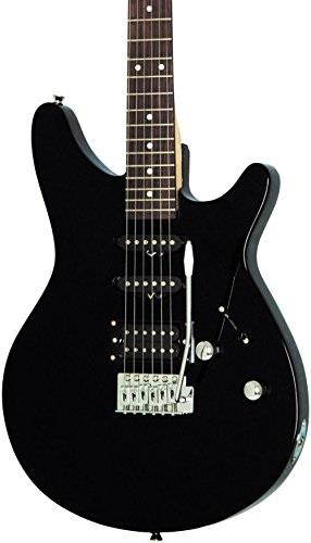 rogue rocketeer electric guitar black