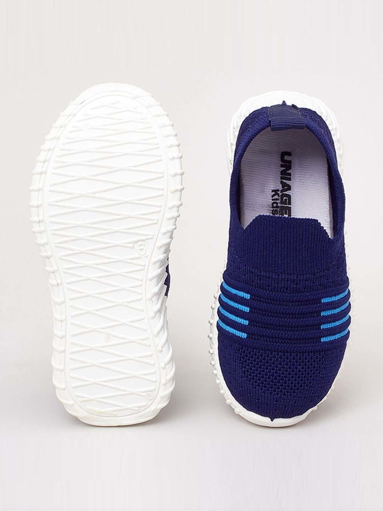 Priaansha Kids Navy Casual Slip-Ons