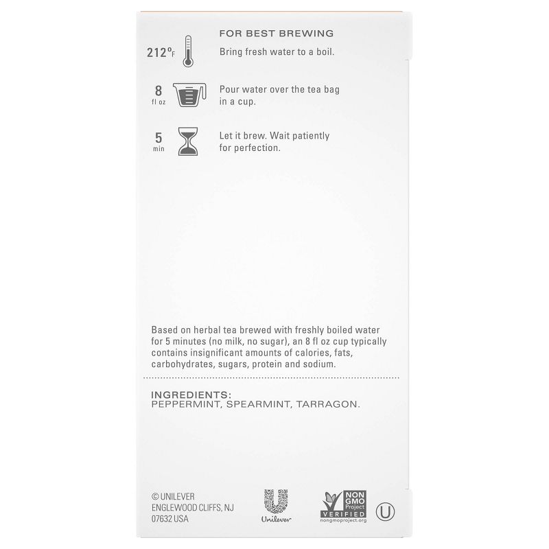 Tazo Refresh Herbal Tea - 20ct