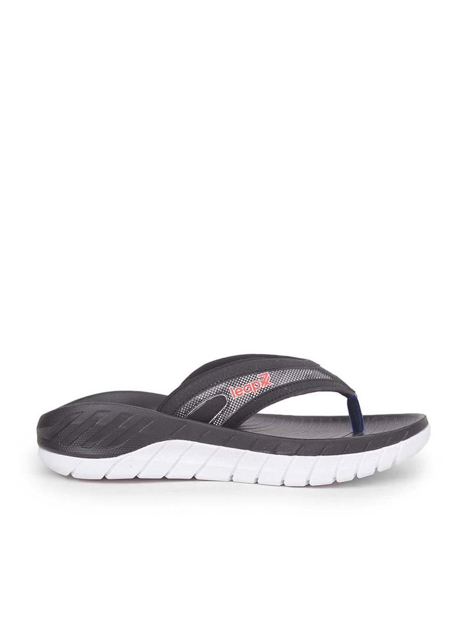 Leap7X by Liberty Men's Black Thong Sandals