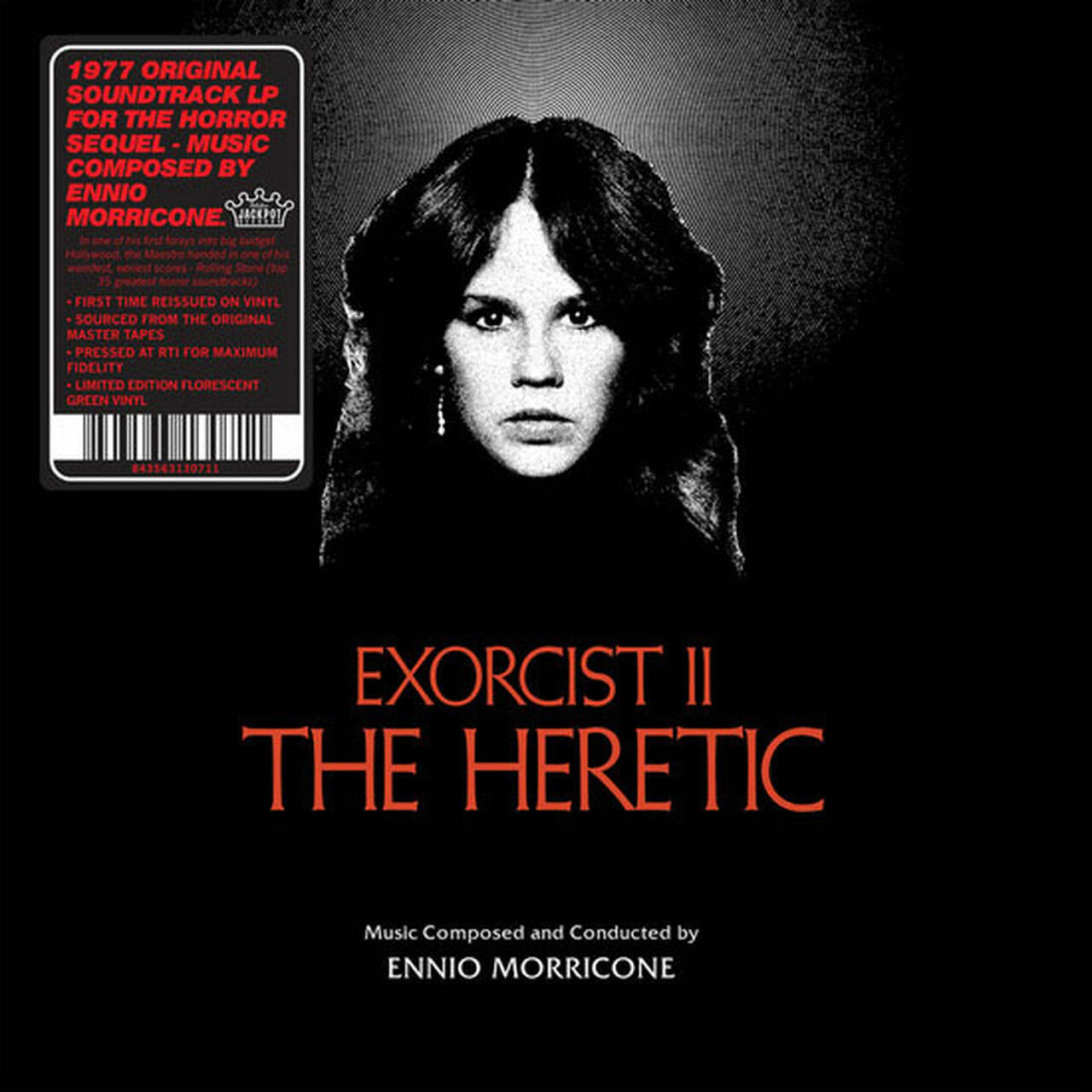Ennio Morricone Exorcist II: The Heretic LP (Fluorescent Green Vinyl)