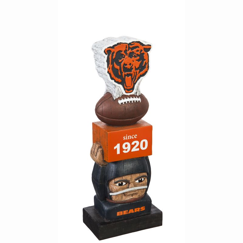 Evergreen Chicago Bears, Vintage Garden Statue