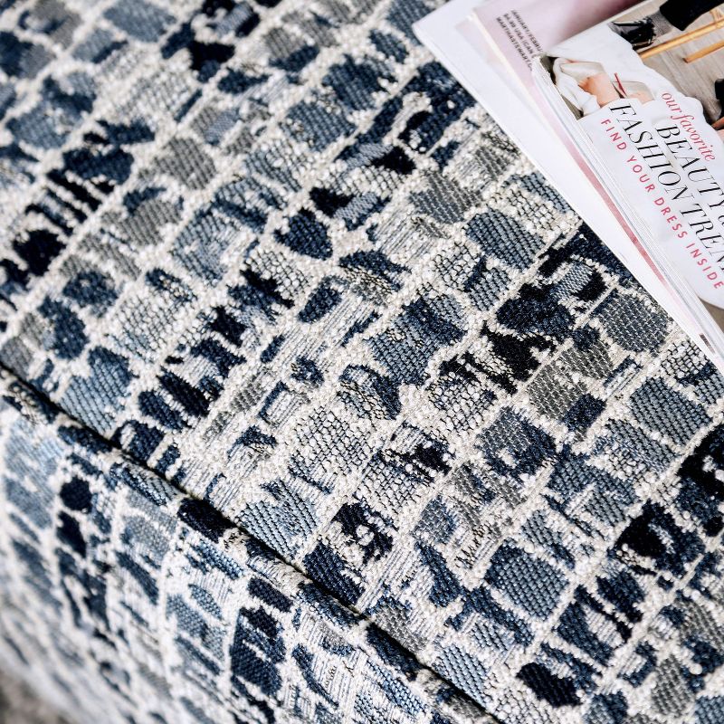 Stayton Rectangular Ottoman Gray - miBasics