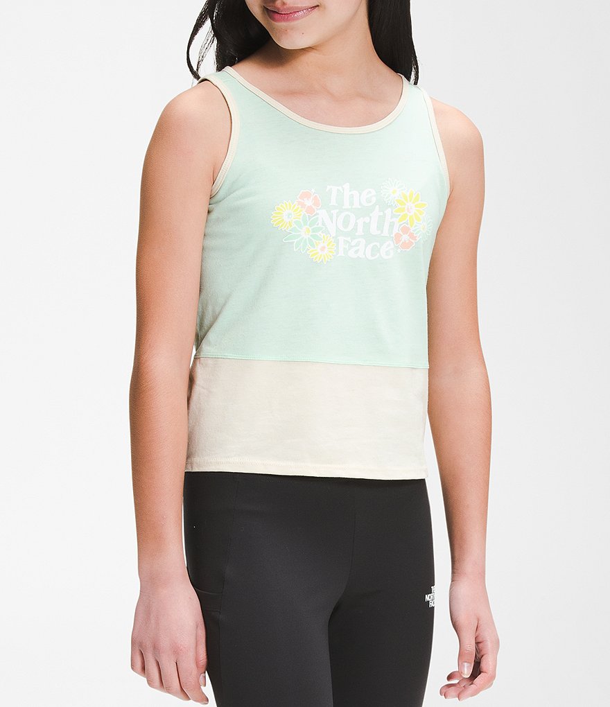 The North Face Little/Big Girls 5-18 Floral Logo Tank Top