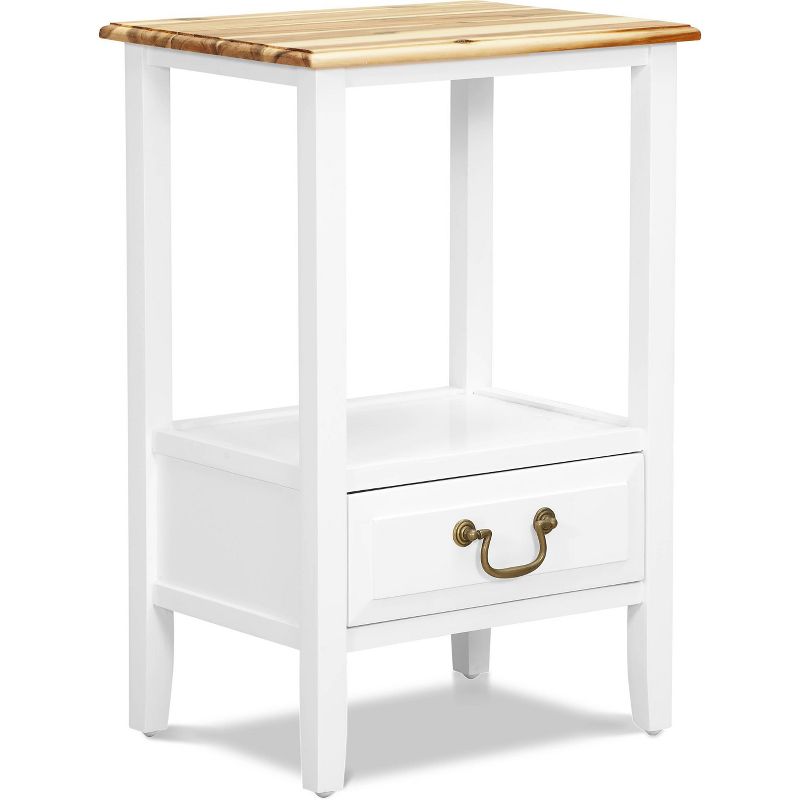 Harris End Table White - ClickDecor