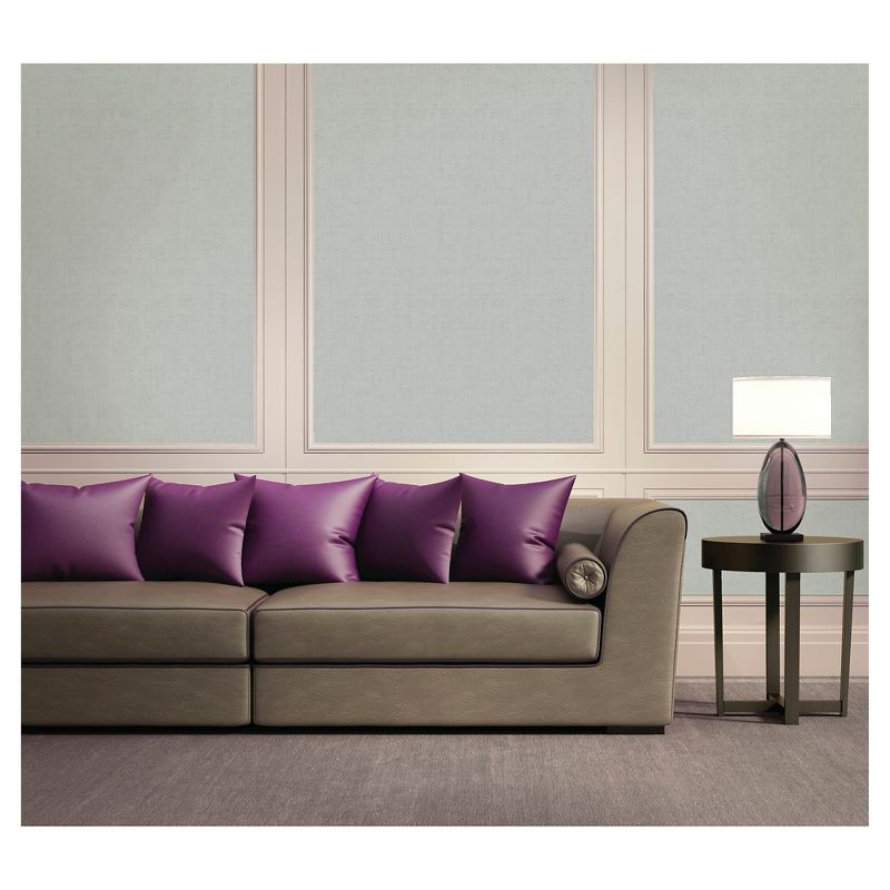 Devine Color Weave Peel & Stick Wallpaper Gray