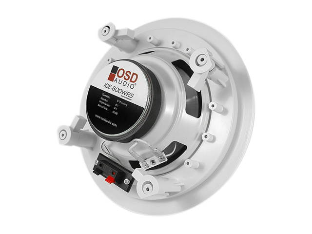 OSD Audio ICE600WRS 6.5" Weather Resistant In-Ceiling Speaker, Pair