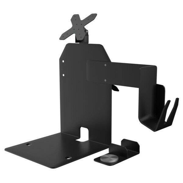 Cta Digital Pad-chks2 Vesa Dual Plate Pos Station With Printer Stand, Magnetic